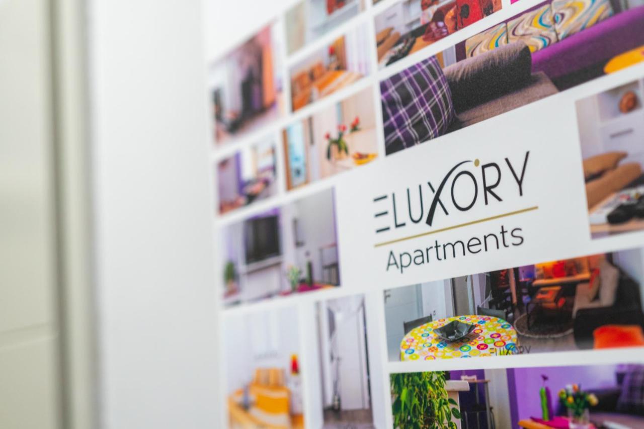 Skopje Eluxory Apartments المظهر الخارجي الصورة