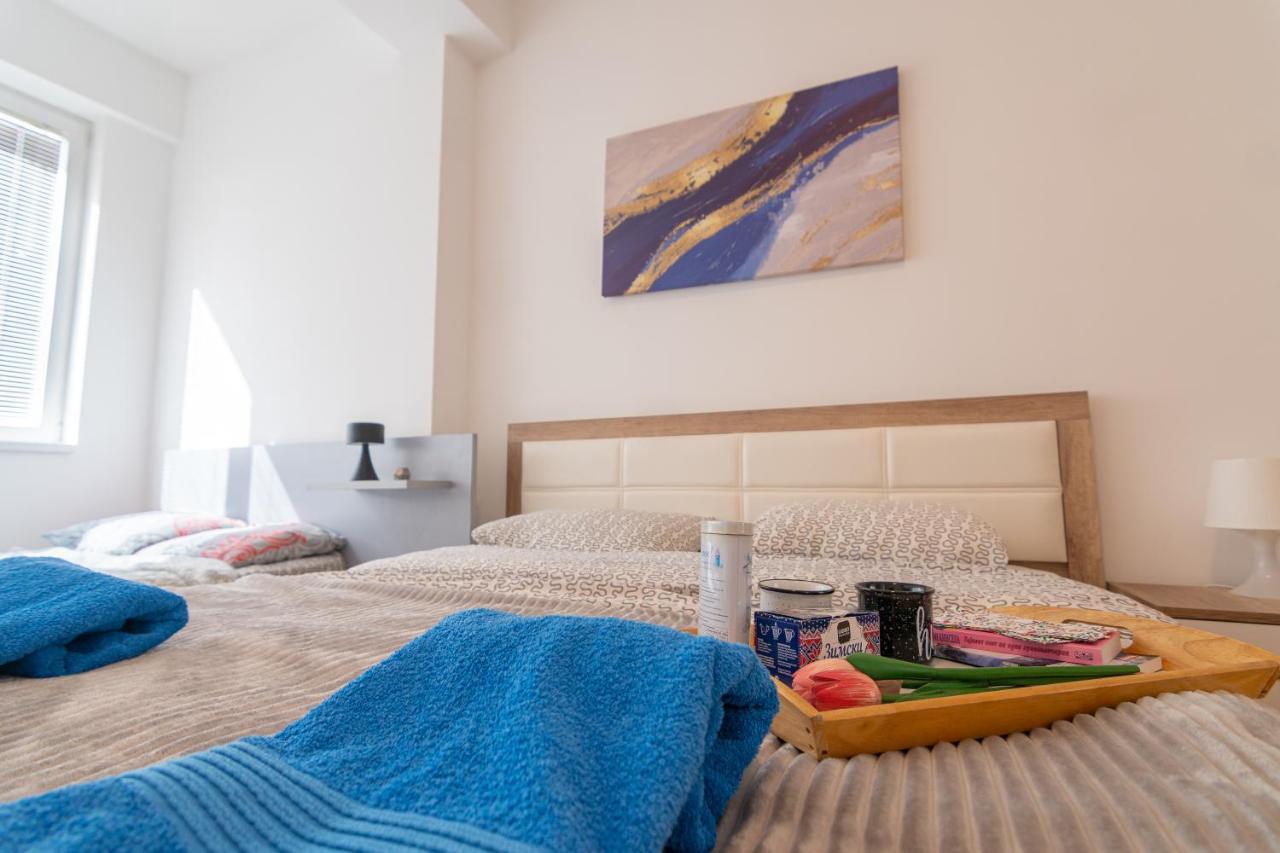 Skopje Eluxory Apartments المظهر الخارجي الصورة