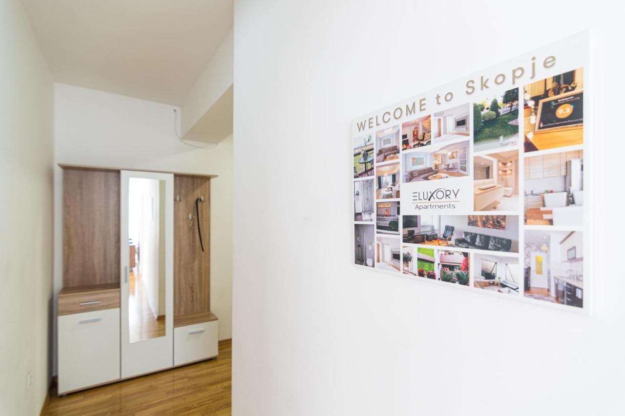 Skopje Eluxory Apartments المظهر الخارجي الصورة