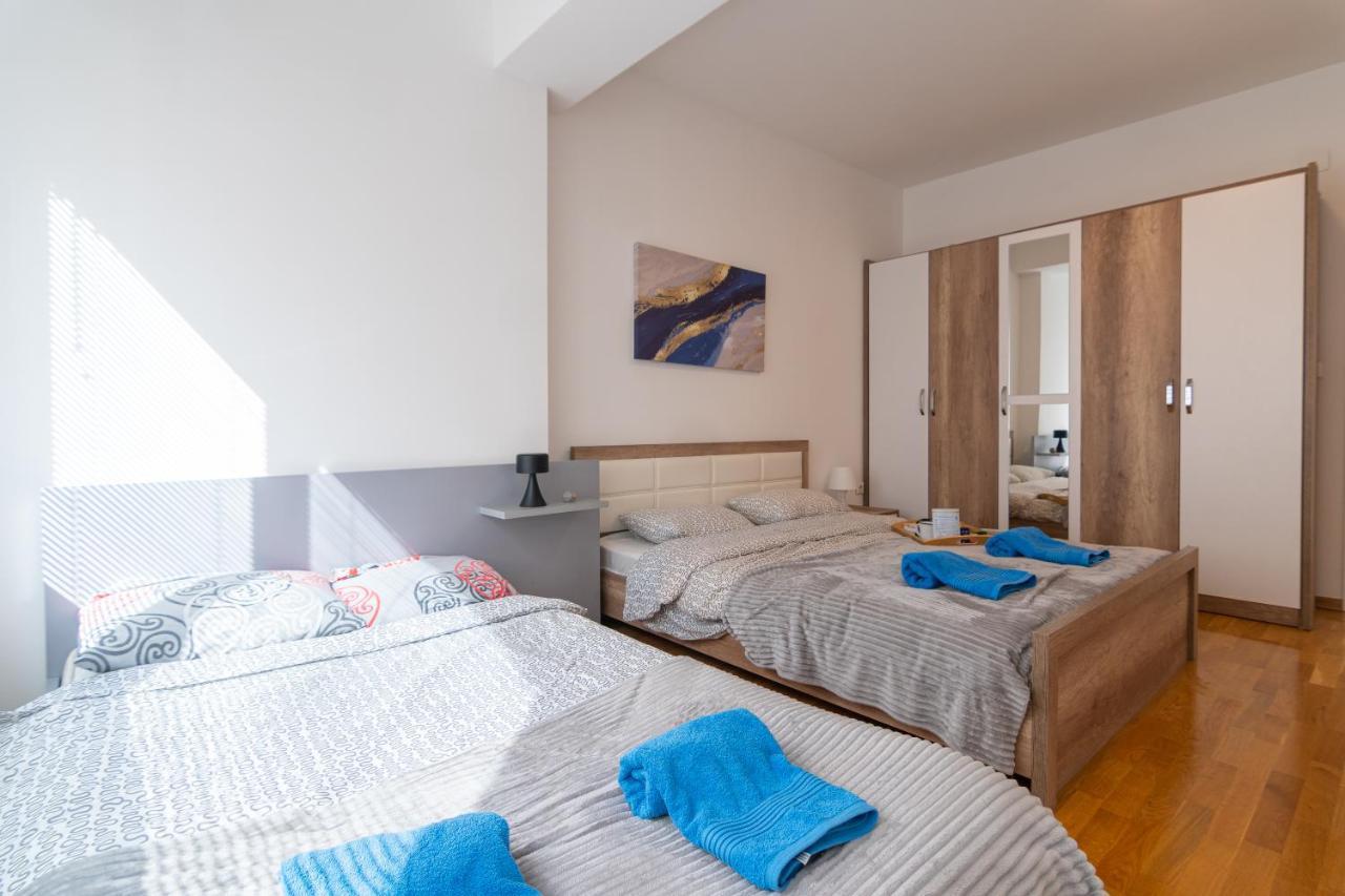Skopje Eluxory Apartments المظهر الخارجي الصورة