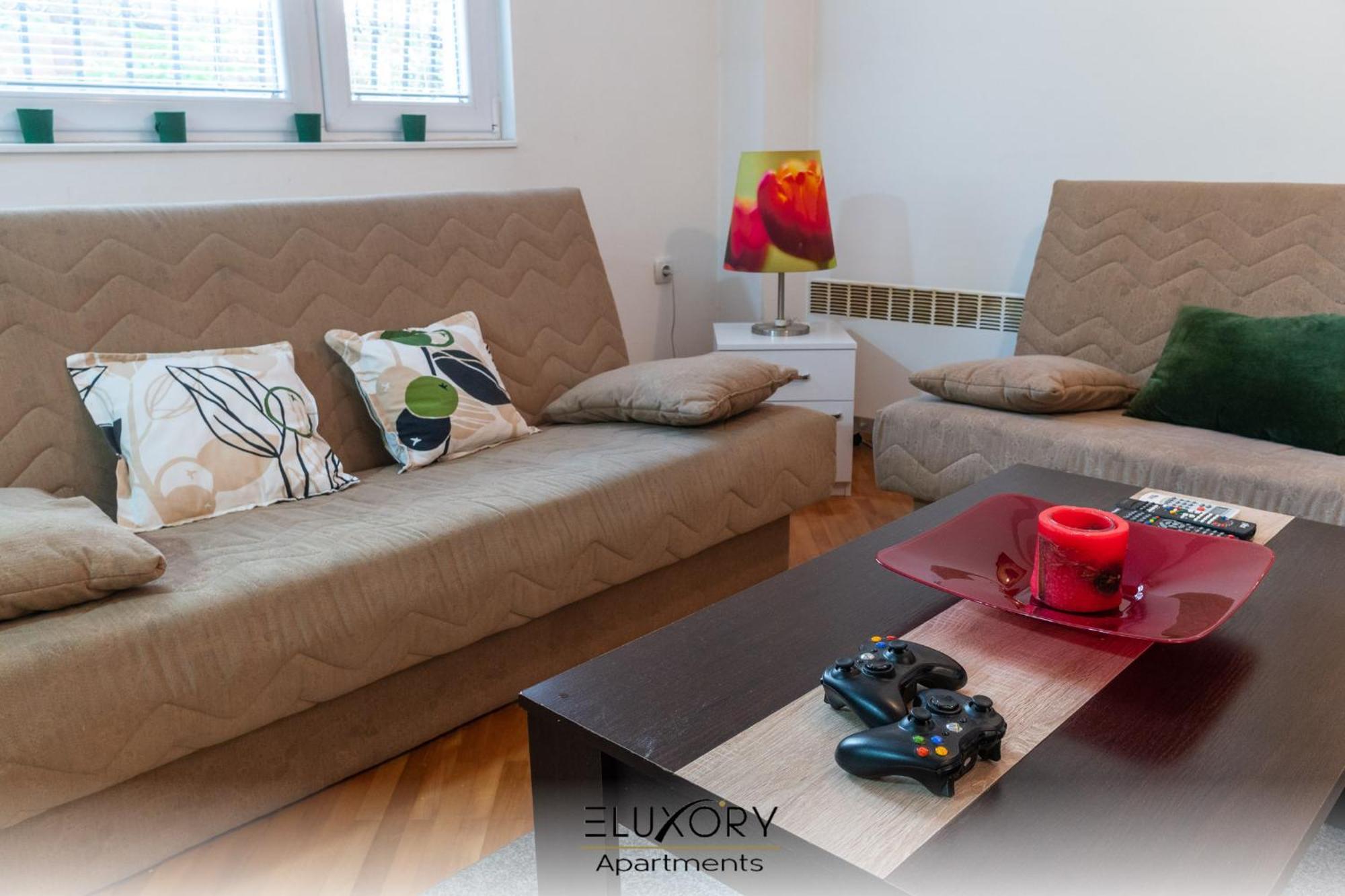 Skopje Eluxory Apartments المظهر الخارجي الصورة